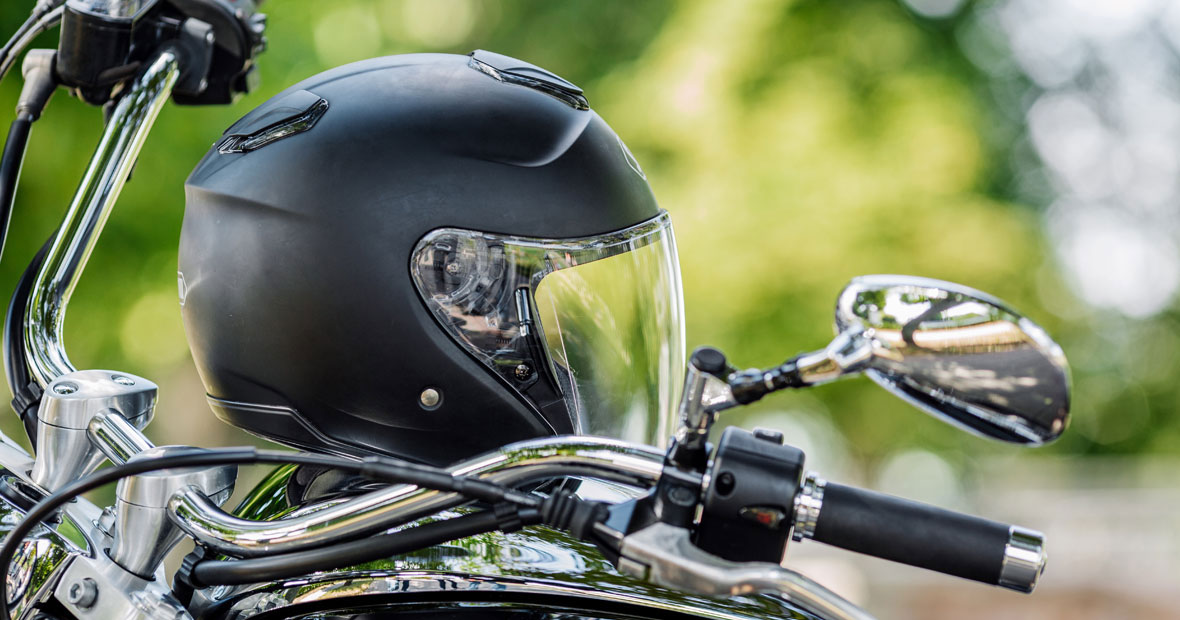 casque de moto